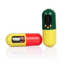 Load image into Gallery viewer, Mini Portable Alarm Pill Box Timer Electronic Timed Reminder Digital Medical kit Multifunction Medical Box Container