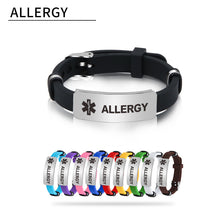 Load image into Gallery viewer, Medical Silicone Bracelet