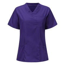 Load image into Gallery viewer, V-neck nurse nursing clothes