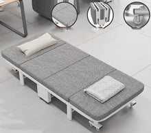 Load image into Gallery viewer, Home Office Four Fold Latex Bed Hospital Escort Bed