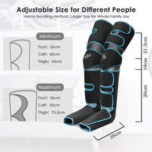 Load image into Gallery viewer, Leg Massager With Heat On Knee Cordless Air Compression For