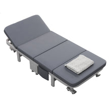 Load image into Gallery viewer, Home Office Four Fold Latex Bed Hospital Escort Bed