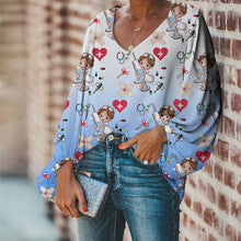 Load image into Gallery viewer, Medical Themed Long-sleeved Bottoming Shirt Top