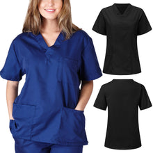 Load image into Gallery viewer, V-neck nurse nursing clothes
