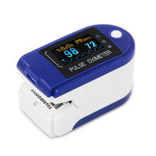 Load image into Gallery viewer, Fingertip Pulse Oximeter Blood Oxygen SPO2 Heart Rate O2 Patient Monitor