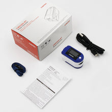 Load image into Gallery viewer, Fingertip Pulse Oximeter Blood Oxygen SPO2 Heart Rate O2 Patient Monitor