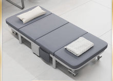 Load image into Gallery viewer, Home Office Four Fold Latex Bed Hospital Escort Bed