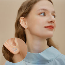 Load image into Gallery viewer, Nursing Themed Stud Earrings Sterling Silver Stethoscope Jewelry Gift for Nurse