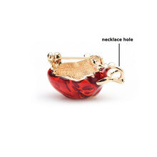 Load image into Gallery viewer, Nurse Brooch Human Organ PinMetal