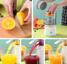 Load image into Gallery viewer, Portable USB Mini Electric Juicer Mixer Extractors Rechargeable Blender Fruit Fresh Juice Lemon Maker Cup Household Machine