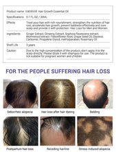 Load image into Gallery viewer, Essential Oils Essence Original Authentic 100% Hair Loss Liquid Dense Hair Growth Serum