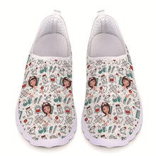 Load image into Gallery viewer, Nurse cartoon printed shoes
