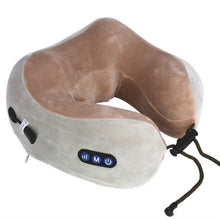 Load image into Gallery viewer, U-shaped massage pillow
