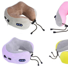 Load image into Gallery viewer, U-shaped massage pillow
