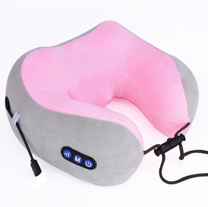 U-shaped massage pillow