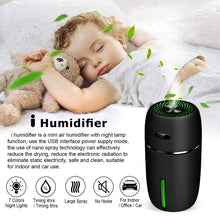 Load image into Gallery viewer, Mini Car Air Humidifier Home Silent Desktop Portable USB Air Purifying Humidifier
