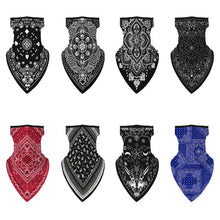 Load image into Gallery viewer, Unisex Men Women Face Scarf Bandana Ear Loops
