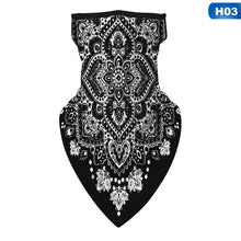 Load image into Gallery viewer, Unisex Men Women Face Scarf Bandana Ear Loops
