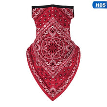 Load image into Gallery viewer, Unisex Men Women Face Scarf Bandana Ear Loops
